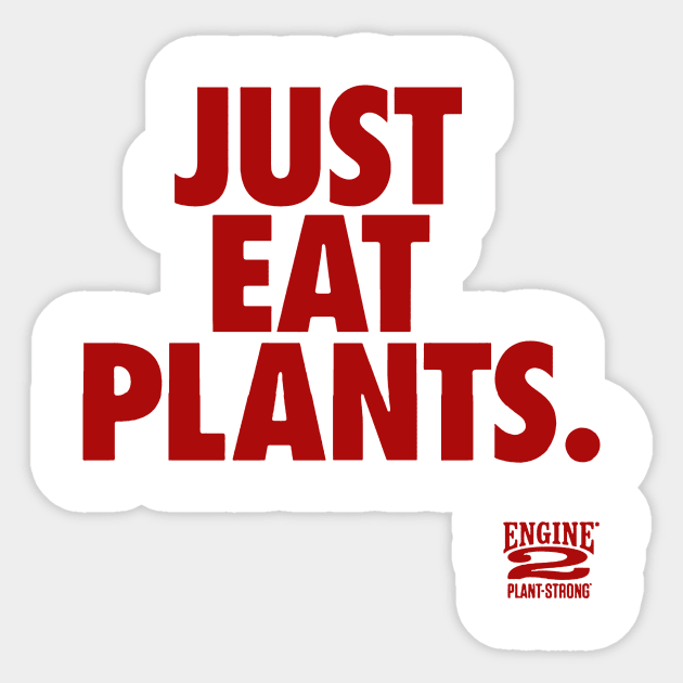 Just Eat Plants Sticker by fuzyclae